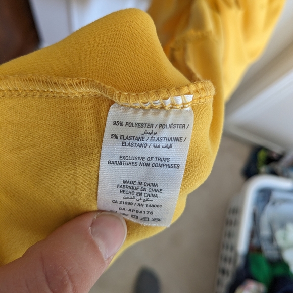 Incredibly Soft Yellow Ardene Dress- L - Picture 2 of 5